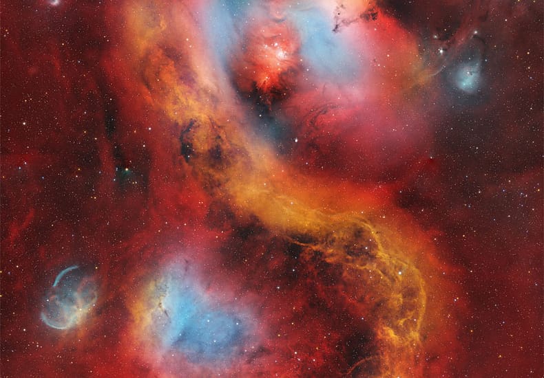 Rosette Nebula Deep Field Rosette Nebula Deep Field