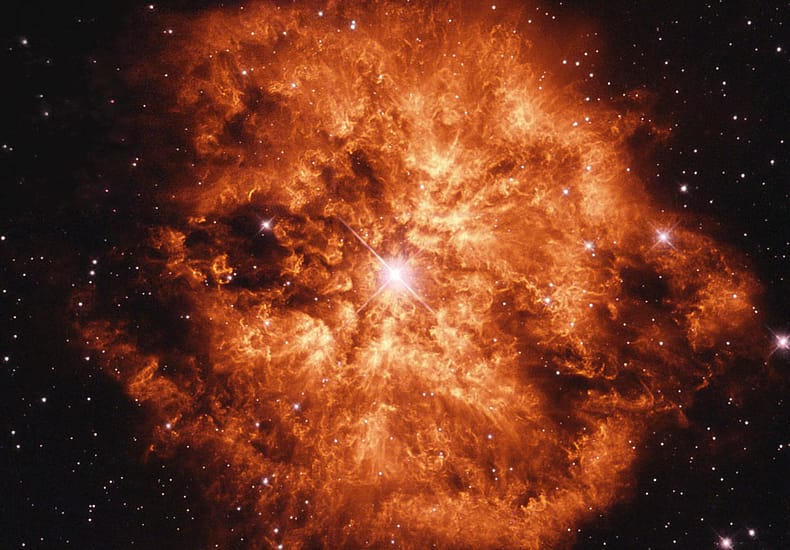Wolf Rayet Star 124: Stellar Wind Machine Wolf Rayet Star 124: Stellar Wind Machine
