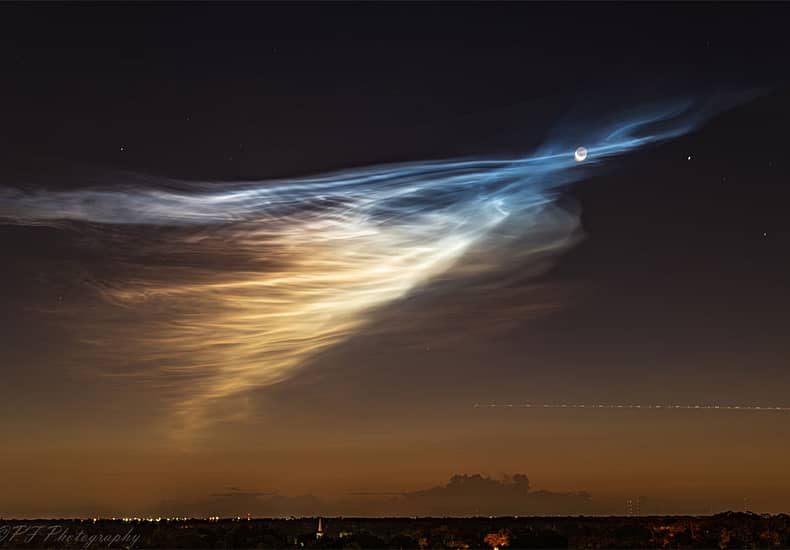 Noctilucent Clouds over Florida Noctilucent Clouds over Florida