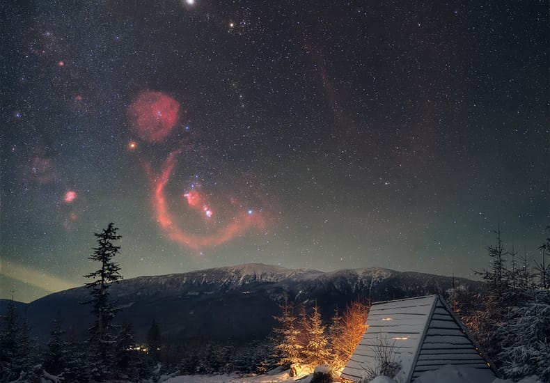 A December Winter Night A December Winter Night