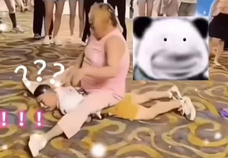 西瓜妹妹骑小马