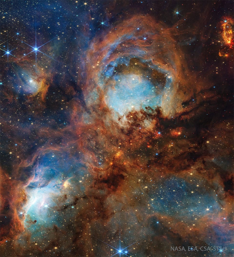 Cats Paw Nebula from Webb Space Telescope Cats Paw Nebula from Webb Space Telescope