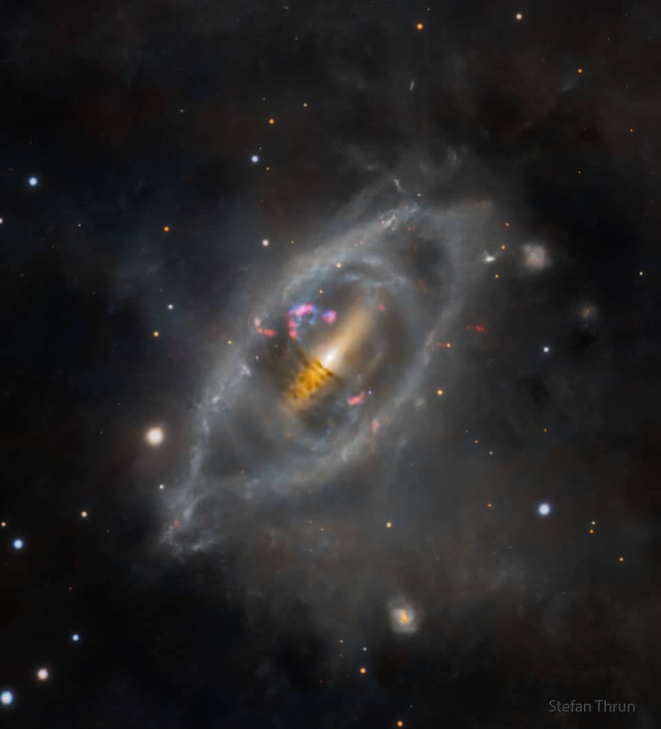 NGC 2685: The Helix Galaxy NGC 2685: The Helix Galaxy