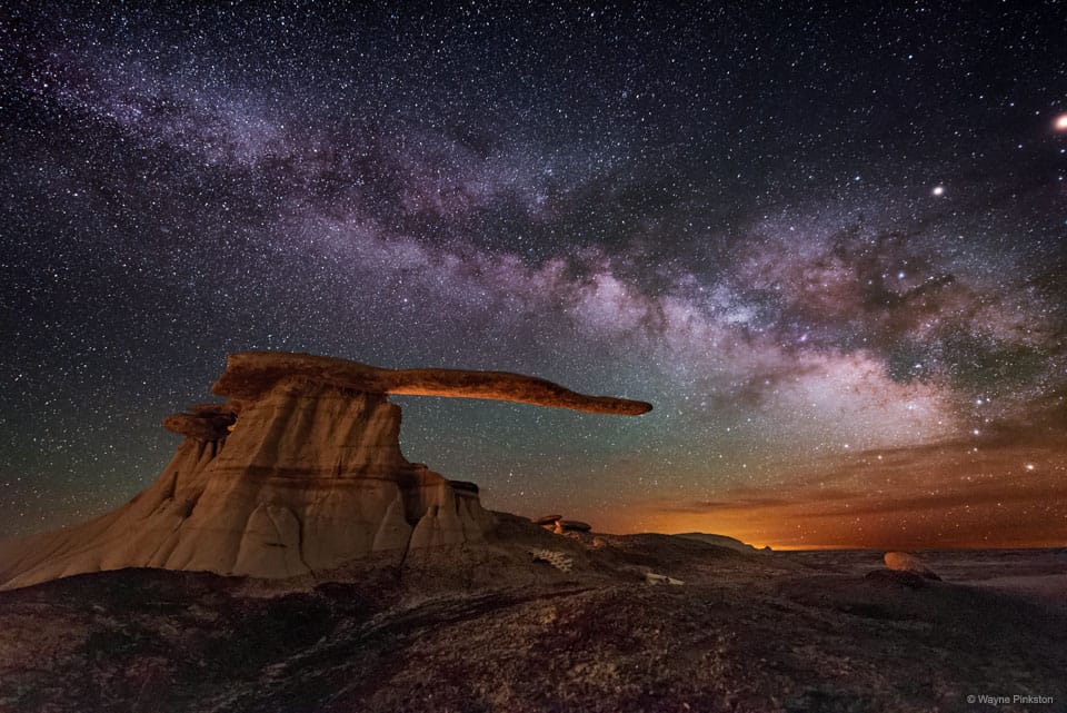King of Wings Hoodoo under the Milky Way King of Wings Hoodoo under the Milky Way
