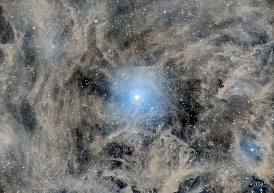 North Star: Polaris and Surrounding Dust North Star: Polaris and Surrounding Dust