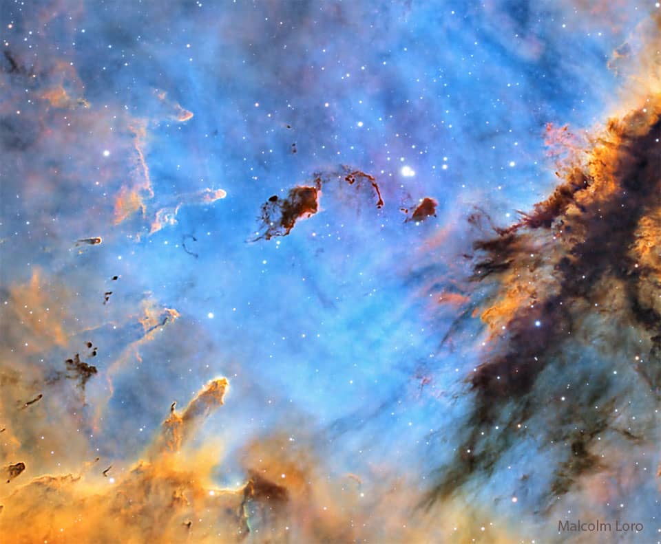 Stars and Dust in the Pacman Nebula Stars and Dust in the Pacman Nebula