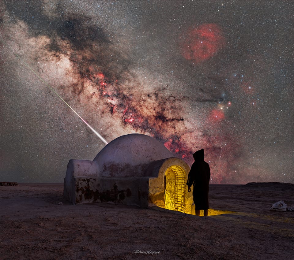 Milky Way Over Tunisia Milky Way Over Tunisia