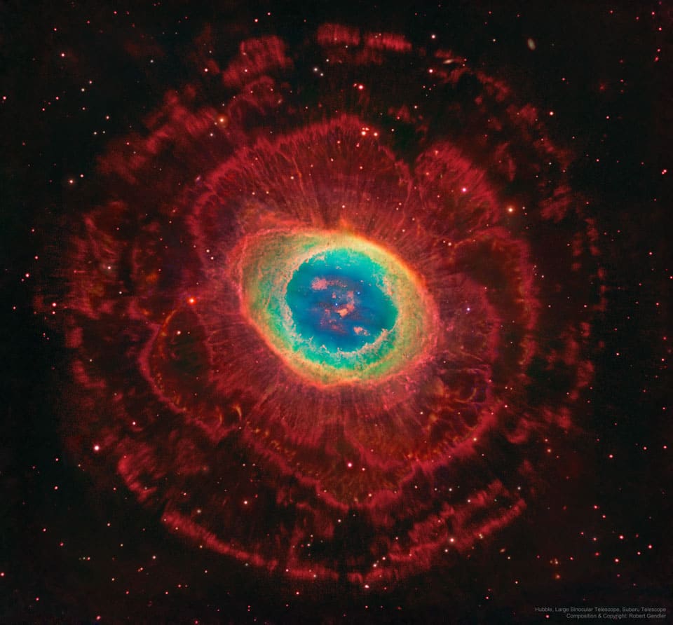 Rings Around the Ring Nebula Rings Around the Ring Nebula