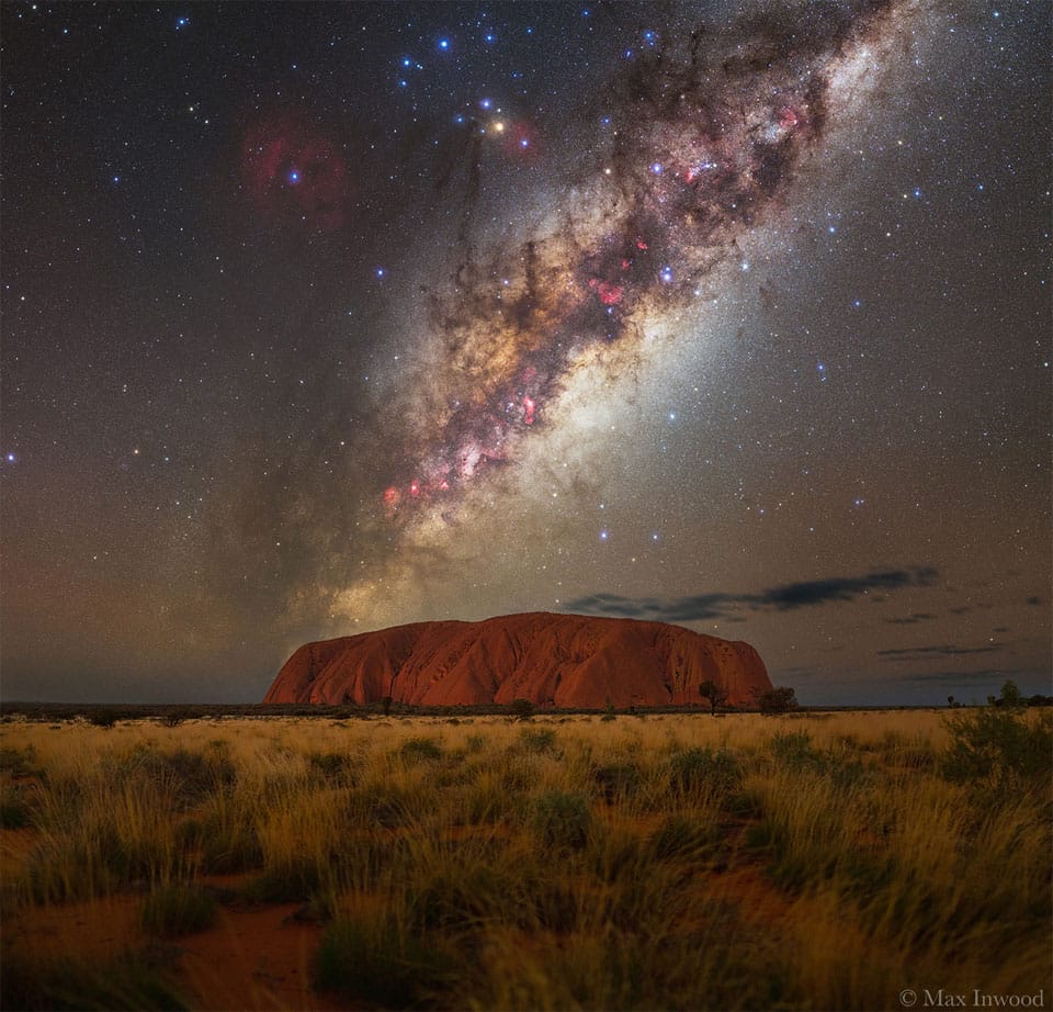 Milky Way over Uluru Milky Way over Uluru