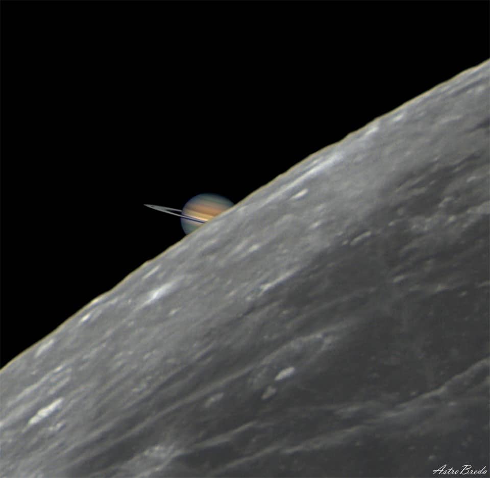 Moon Eclipses Saturn Moon Eclipses Saturn