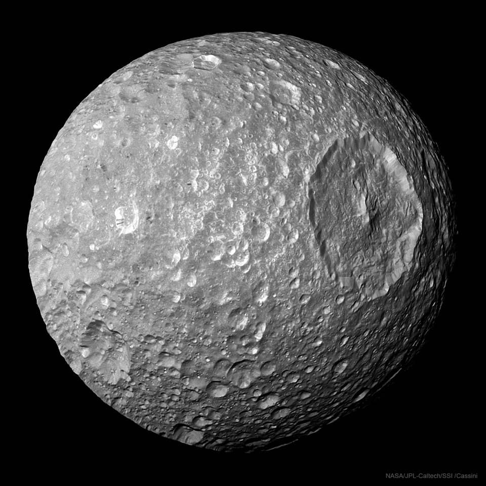 Mimas: Small Moon with a Big Crater Mimas: Small Moon with a Big Crater