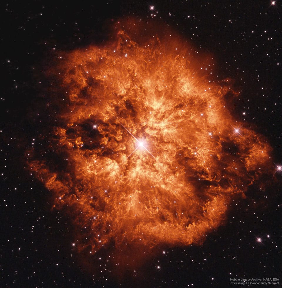 Wolf Rayet Star 124: Stellar Wind Machine Wolf Rayet Star 124: Stellar Wind Machine